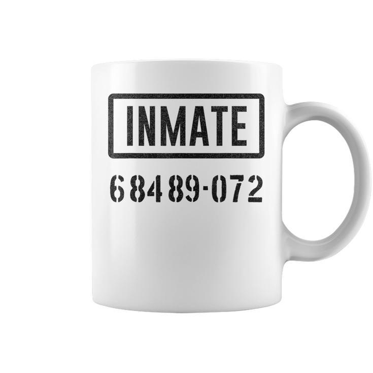 楽しい囚人または刑務所の囚人番号 ハロウィンコスチューム コーヒーマグ