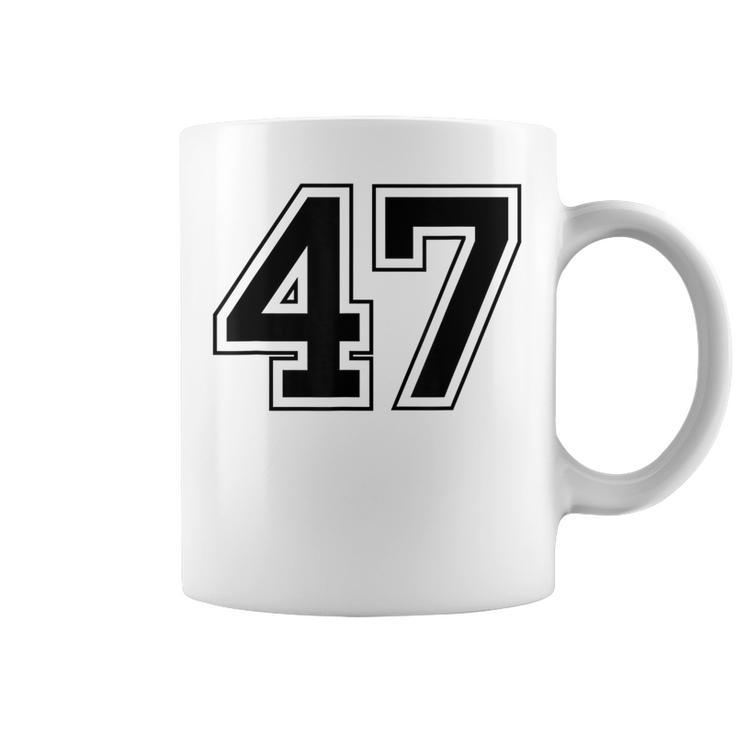 番号47 コーヒーマグ