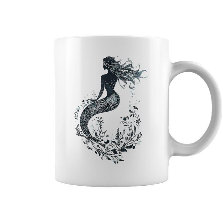 神秘的な人魚 コーヒーマグ