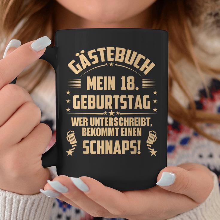 18th Birthday Guest Book To Sign 18 Years Graphic Print Coffee Mug Unique Gifts