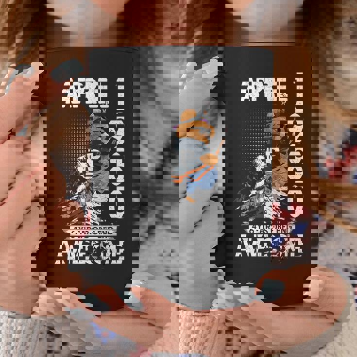 46Th Birthday Legends April 1980Intage 46 Years Old コーヒーマグ 面白い贈り物