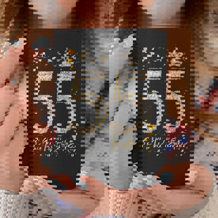 55 It's My Birthday、It's My 55Th Birthday、55歳 コーヒーマグ 面白い贈り物