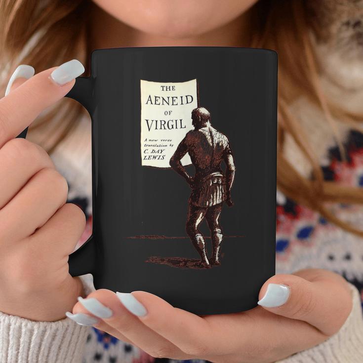 The Aeneid Virgil Vintage Book Cover Graphic Print Coffee Mug Unique Gifts