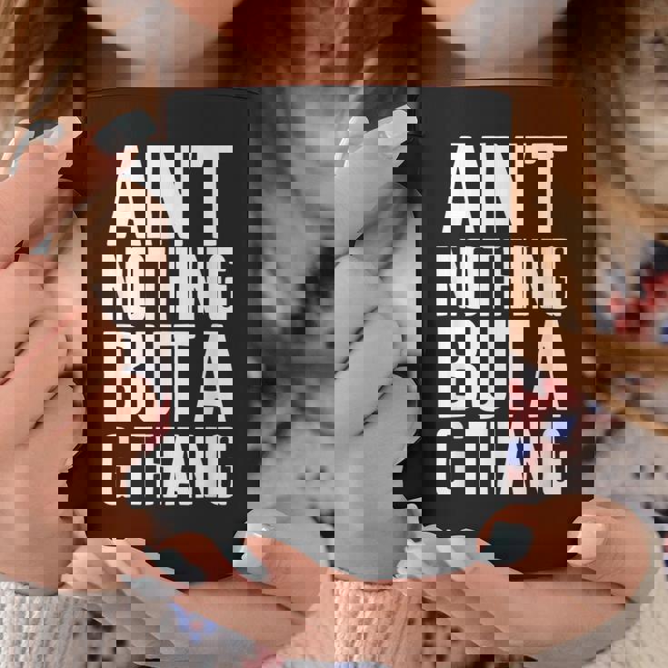 Ain't Nothing But A G Thang 90S ファンキーなオールドスクール愛好家 コーヒーマグ 面白い贈り物