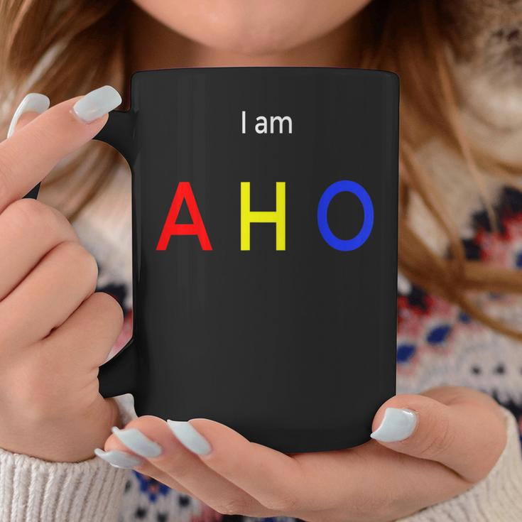 I Am Aho アニメ愛好家への面白い誕生日プレゼント。 コーヒーマグ 面白い贈り物