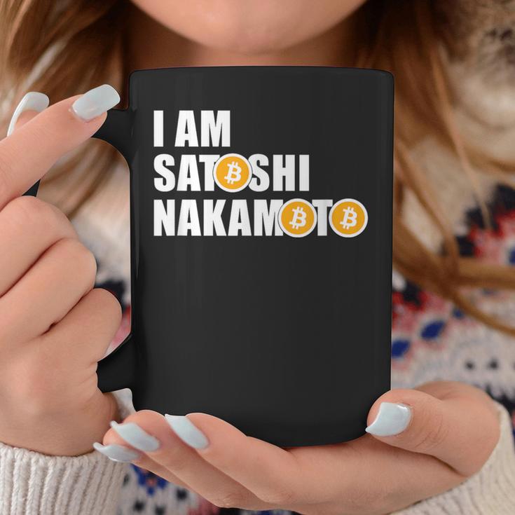 I Amatoshi Nakamoto Bitcoin Creator Meme コーヒーマグ 面白い贈り物