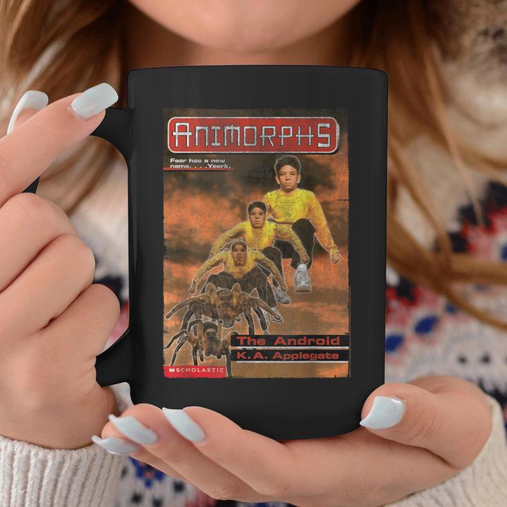 Animorphs The Android Tarantula Transformation Book Cover Graphic Print Coffee Mug Unique Gifts