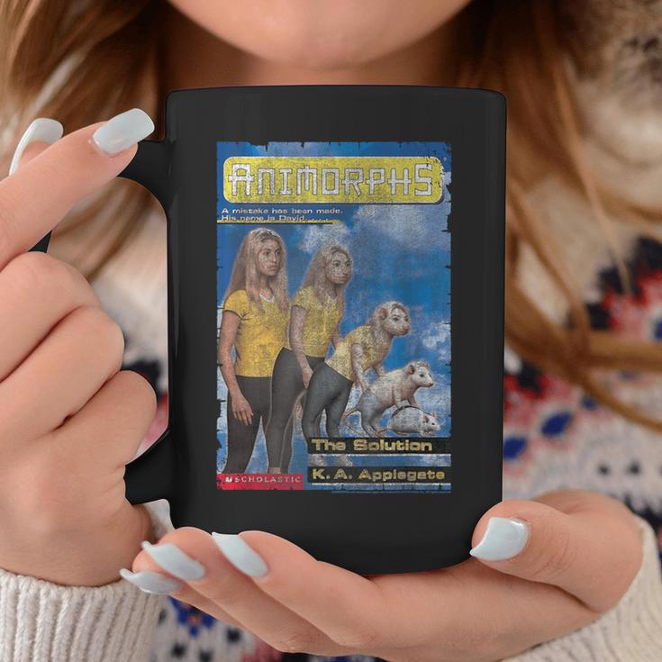 Animorphs The Solution Opossum Transformation Book Cover Graphic Print Coffee Mug Unique Gifts
