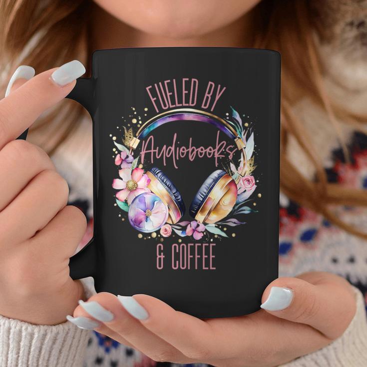 Audiobooks Coffee Lover Women Listen To Books Spicy Romance Graphic Print Coffee Mug Unique Gifts
