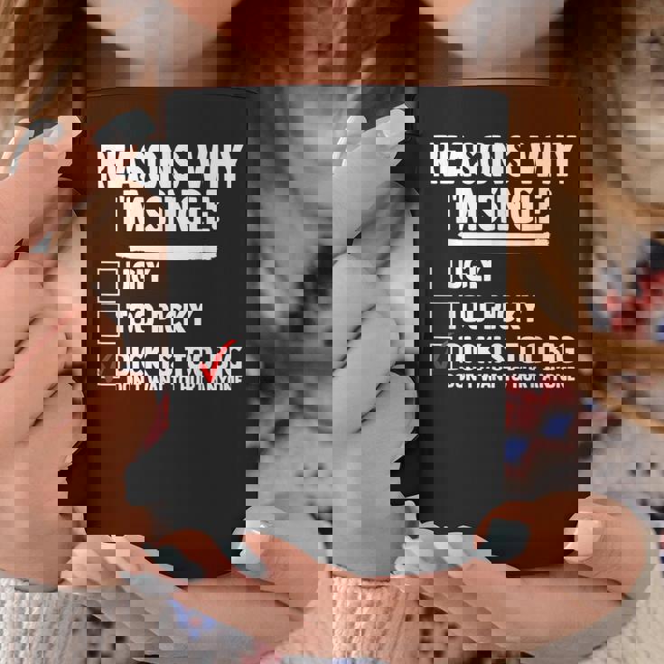 Bachelor メンズ シャツ Rasons Why I'mingle Big Dick Fun コーヒーマグ 面白い贈り物