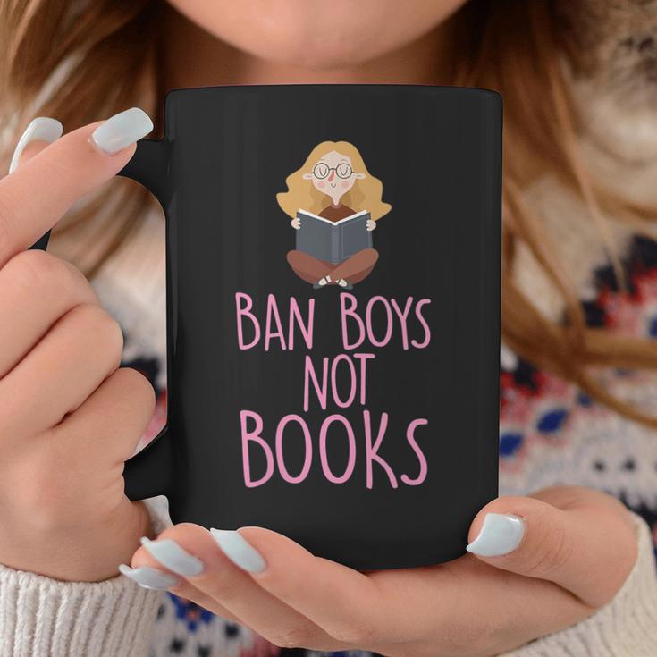Ban Boys Not Books Cute Feminist Literacy Advocate Graphic Print Coffee Mug Unique Gifts Ban Boys Not Books Cute Feminist Literacy Advocate Graphic Print Coffee Mug Unique Gifts