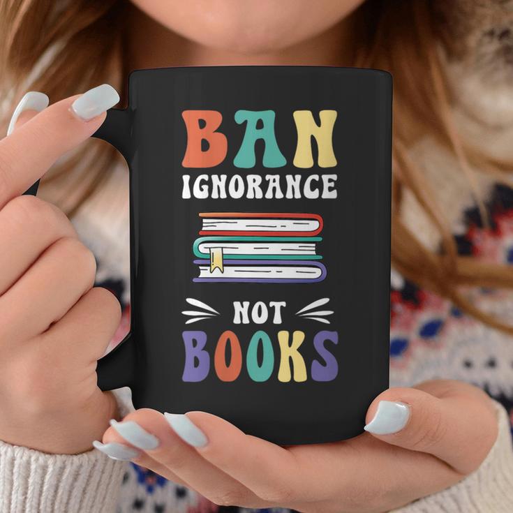 Ban Ignorance Not Books I Read Banned Books Graphic Print Coffee Mug Unique Gifts Ban Ignorance Not Books I Read Banned Books Graphic Print Coffee Mug Unique Gifts