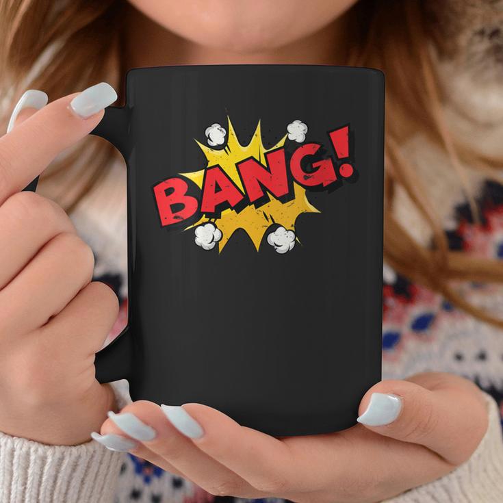 BANG Comic Book Cartoon Pop Art Vintage Graphic Print Coffee Mug Unique Gifts