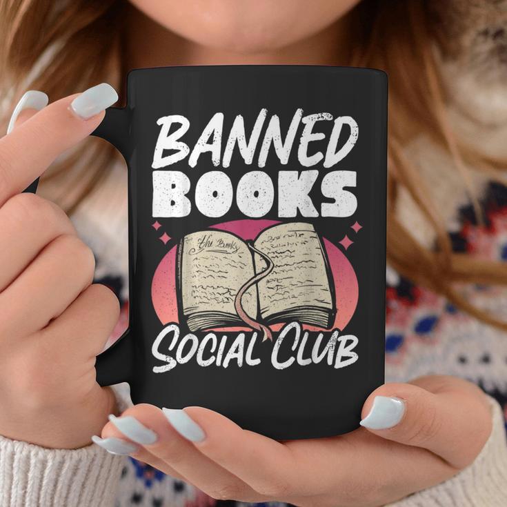 Banned Books Social Club Graphic Print Coffee Mug Unique Gifts