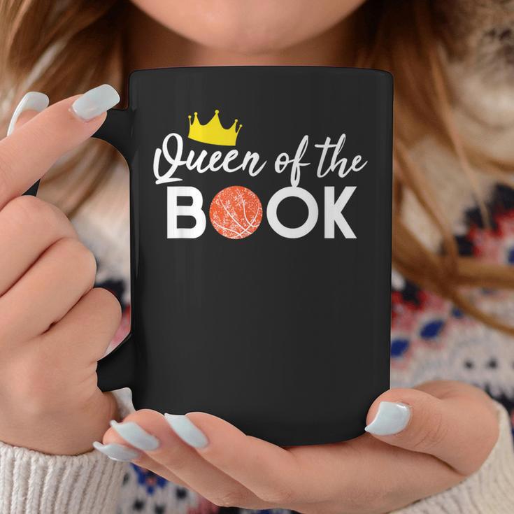 Basketball Scorebook Keeper Tshirt Scoring Queen Of The Book Graphic Print Coffee Mug Unique Gifts