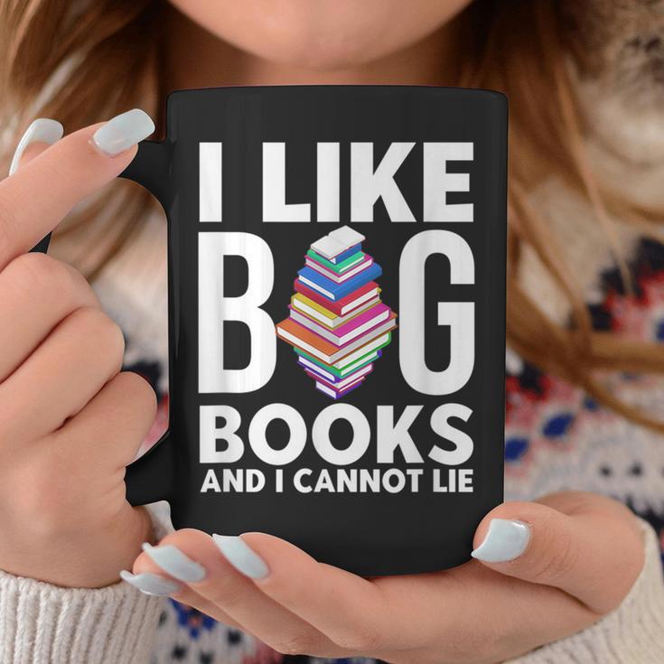 I Like BIG Books & I Cannot Lie Graphic Print Coffee Mug Unique Gifts