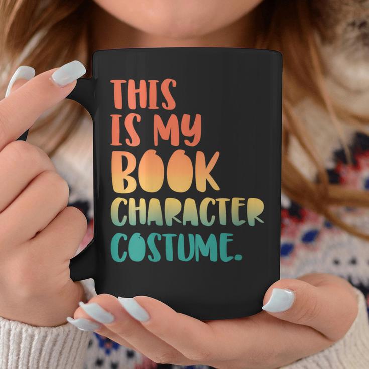 This Is My Book Character Costume Retro Halloween Graphic Print Coffee Mug Unique Gifts