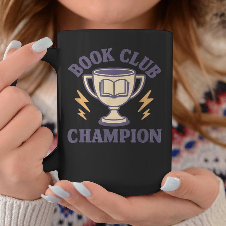 Book Club Champion Graphic Print Coffee Mug Unique Gifts