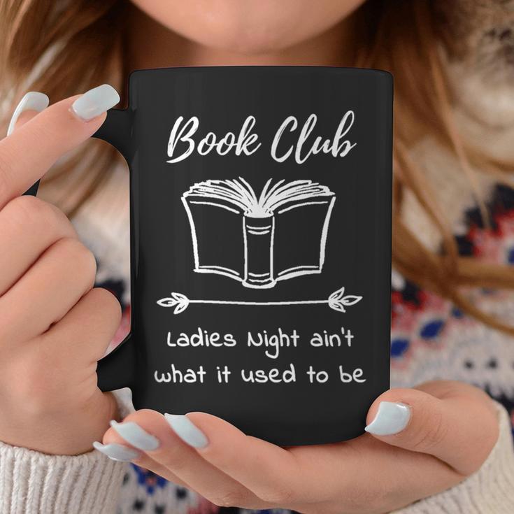 Book Club Ladies Night Fun Book Lover Graphic Print Coffee Mug Unique Gifts