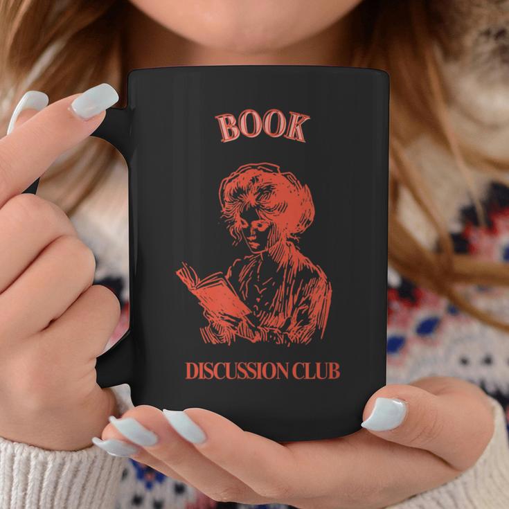 Book Discussion Club Graphic Print Coffee Mug Unique Gifts