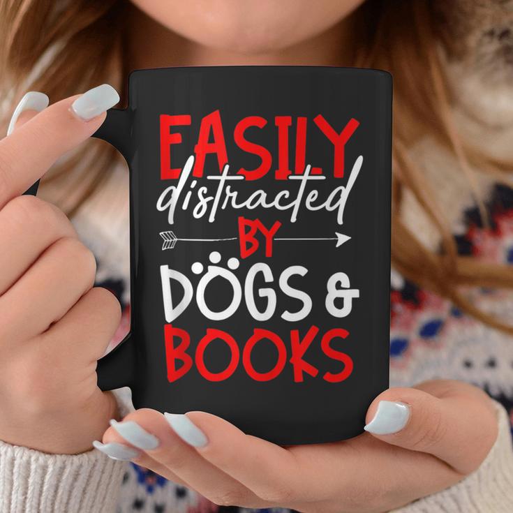 Book Dog Lover Reading Library Librarian Graphic Print Coffee Mug Unique Gifts