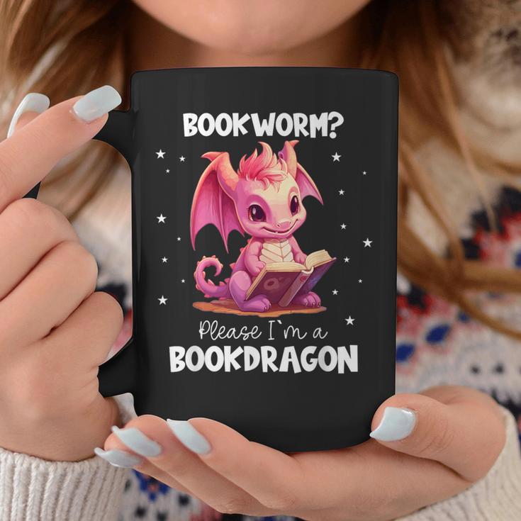 I Am The Book Dragon Bookworm Reading Book Lover Graphic Print Coffee Mug Unique Gifts