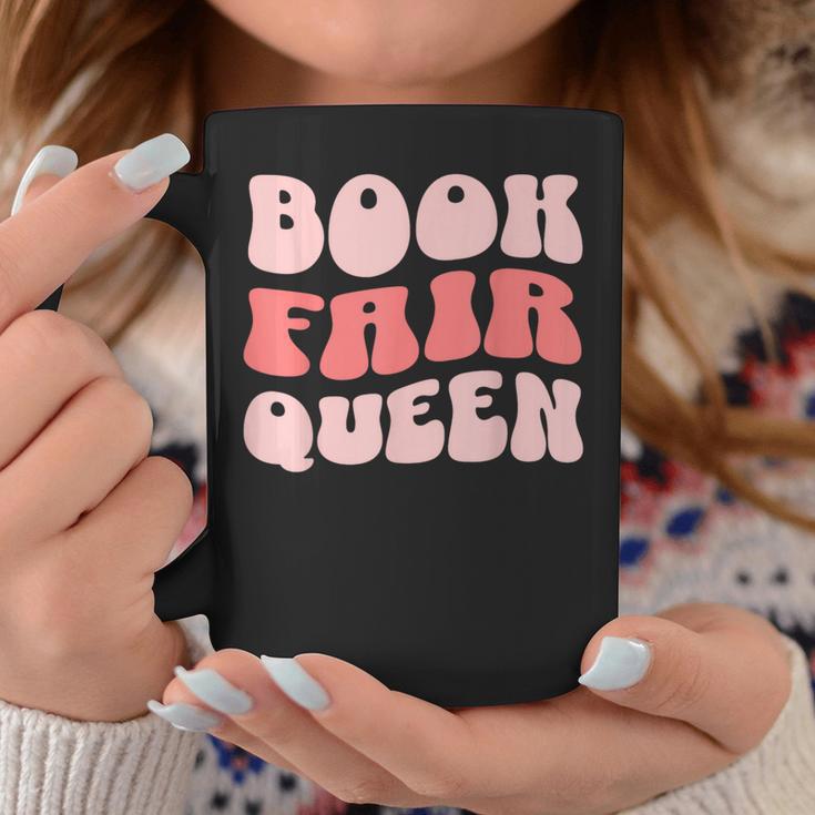 Book Fair Queen Women Library Graphic Print Coffee Mug Unique Gifts Book Fair Queen Women Library Graphic Print Coffee Mug Unique Gifts