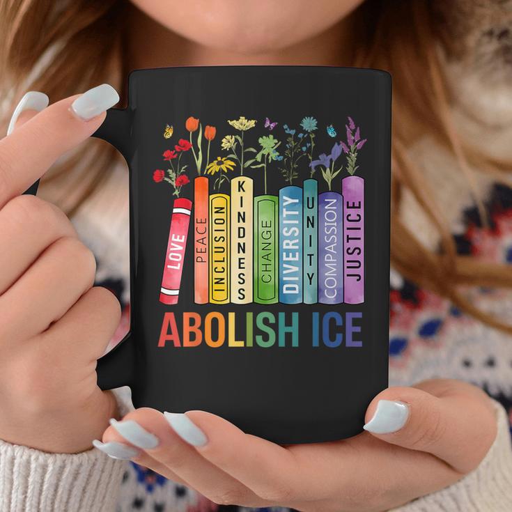 Book Flower Abolish ICE Meme For Women Girl Graphic Print Coffee Mug Unique Gifts Book Flower Abolish ICE Meme For Women Girl Graphic Print Coffee Mug Unique Gifts