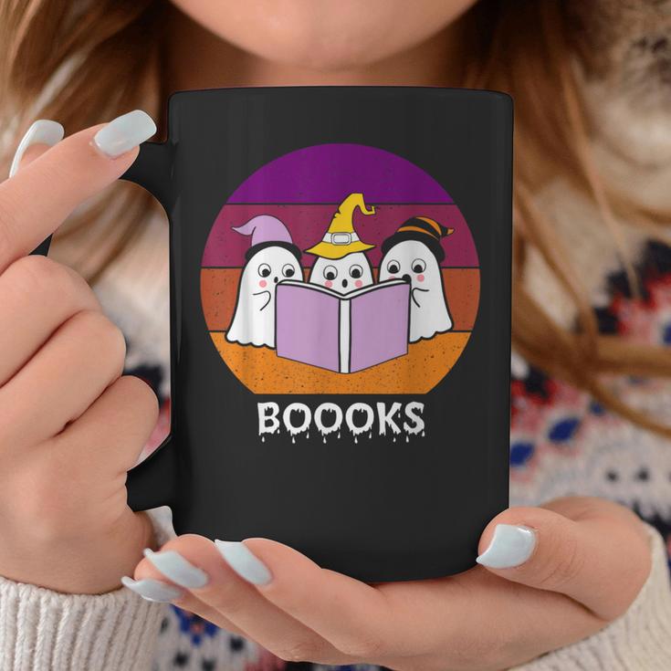 Book Ghost Reading Halloween Teacher For Men Women Graphic Print Coffee Mug Unique Gifts