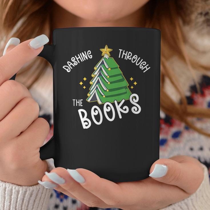 Book Lover Christmas Tree Holiday Reading Love To Read Graphic Print Coffee Mug Unique Gifts