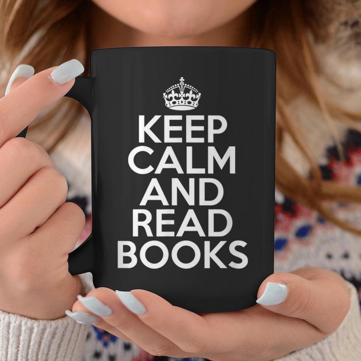 Book Lover Keep Calm And Read Books Graphic Print Coffee Mug Unique Gifts