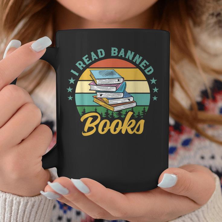 Book Lover I Read Banned Books Graphic Print Coffee Mug Unique Gifts