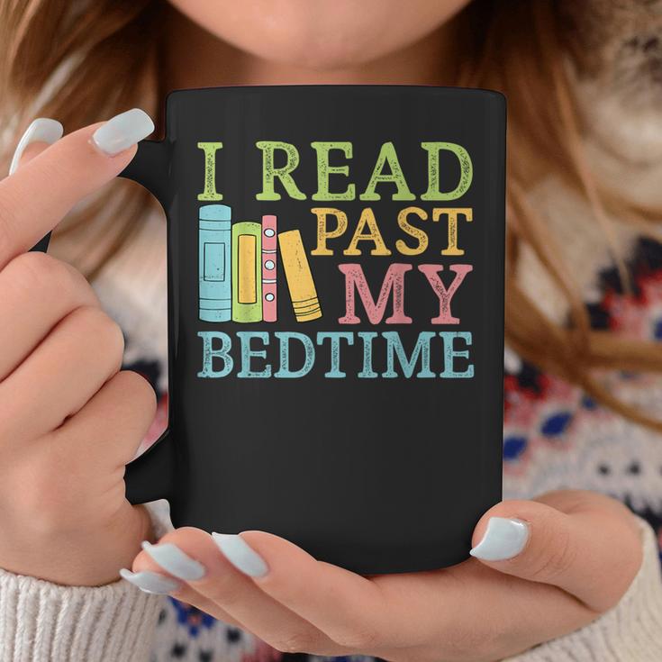 Book Lover I Read Past My Bedtime Bookworm Reader Librarians Graphic Print Coffee Mug Unique Gifts