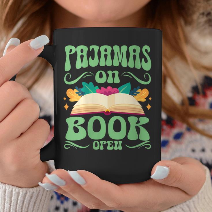 Book And Pajama Pajamas On Book Open Graphic Print Coffee Mug Unique Gifts
