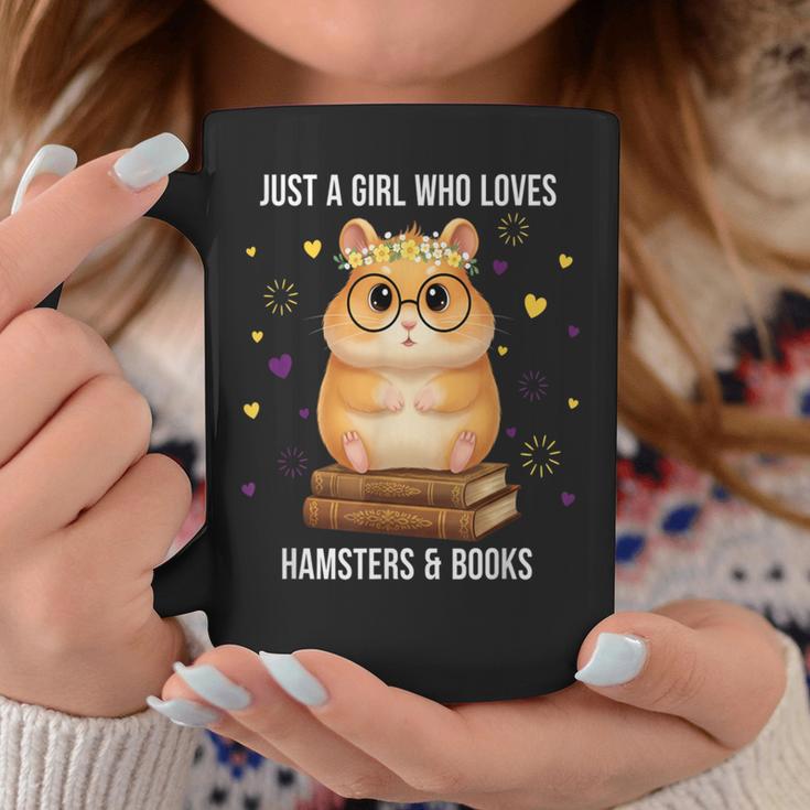 Bookish Girl Present Just a Girl Who Loves Hamster And Books Graphic Print Coffee Mug Unique Gifts Bookish Girl Present Just a Girl Who Loves Hamster And Books Graphic Print Coffee Mug Unique Gifts