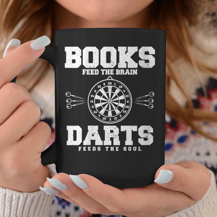 Books Feed The Brain Darts Feeds The Soul Graphic Print Coffee Mug Unique Gifts Books Feed The Brain Darts Feeds The Soul Graphic Print Coffee Mug Unique Gifts