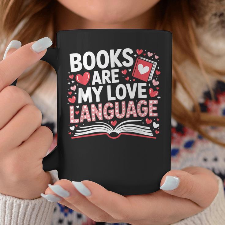 Books Are My Love Language Valentines Book Lover Teacher Graphic Print Coffee Mug Unique Gifts Books Are My Love Language Valentines Book Lover Teacher Graphic Print Coffee Mug Unique Gifts