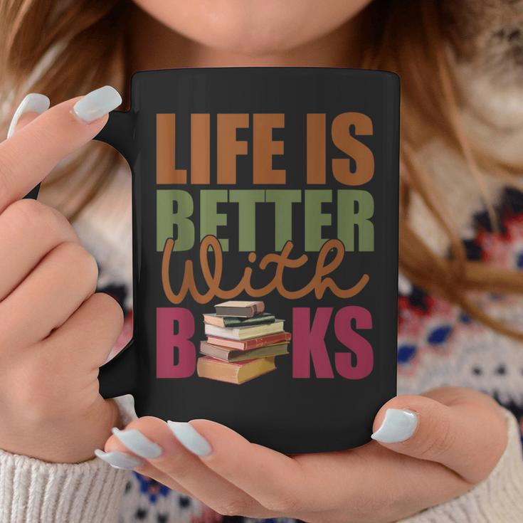 Books Novels Reading Shirt Life Is Better With Books Graphic Print Coffee Mug Unique Gifts Books Novels Reading Shirt Life Is Better With Books Graphic Print Coffee Mug Unique Gifts