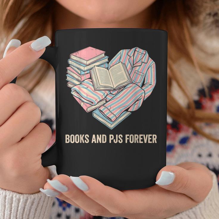 Books And Pajamas Reading Bedtime Graphic Print Coffee Mug Unique Gifts