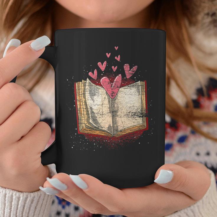Bookworm Heart Librarian Book Nerd Library Reading Graphic Print Coffee Mug Unique Gifts