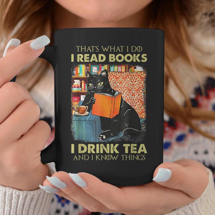 Bunny That's What I Do I Read Books And I Know Things Graphic Print Coffee Mug Unique Gifts