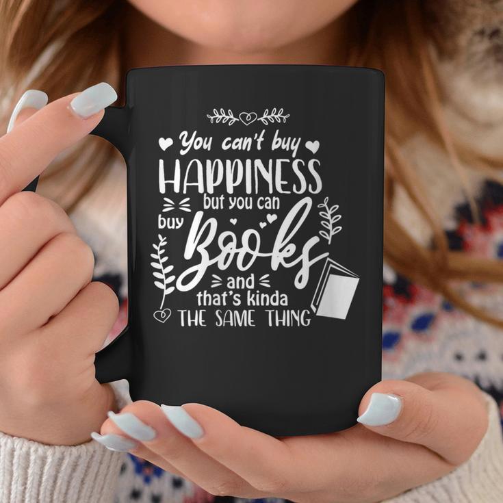 You Can't Buy Happiness But Books Kinda The Same Reading Graphic Print Coffee Mug Unique Gifts