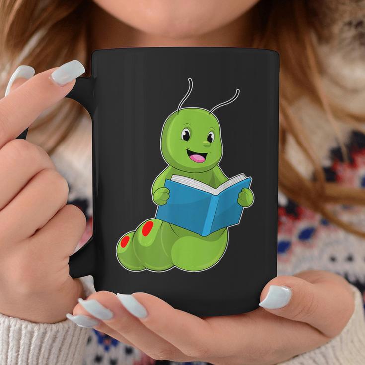 Caterpillar Book Graphic Print Coffee Mug Unique Gifts