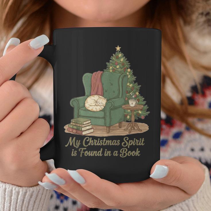 My Christmas Spirit Is Found In a Book Cozy Reading Graphic Graphic Print Coffee Mug Unique Gifts My Christmas Spirit Is Found In a Book Cozy Reading Graphic Graphic Print Coffee Mug Unique Gifts