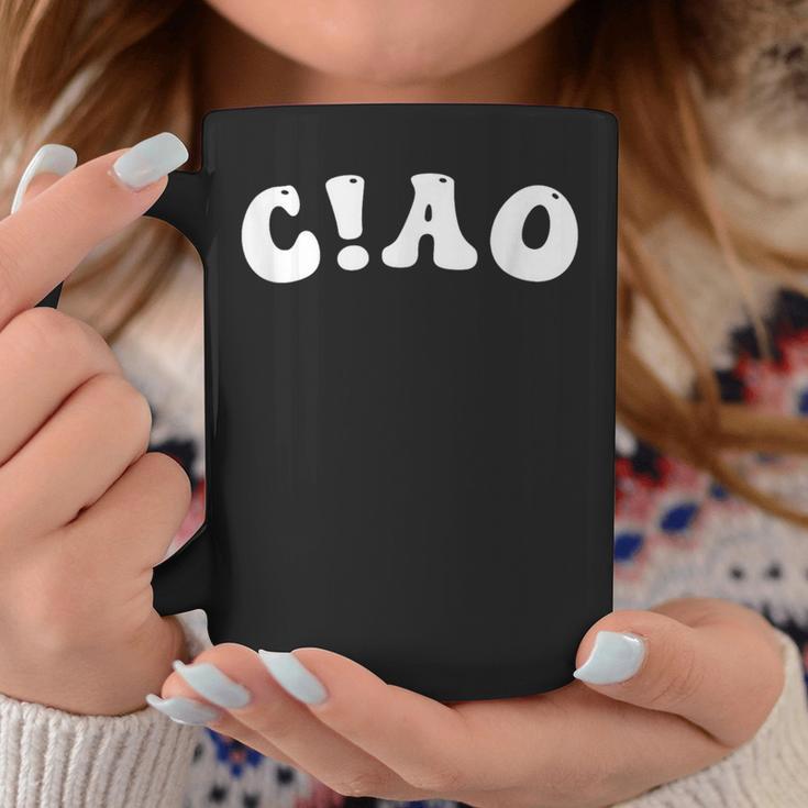 Ciao ハローキティ イタリアスタイル お別れ Ciao Bella コーヒーマグ 面白い贈り物