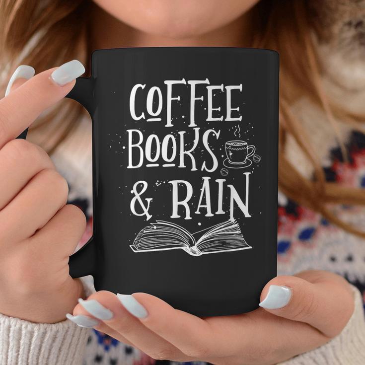 Coffee Rain Books Graphic Print Coffee Mug Unique Gifts