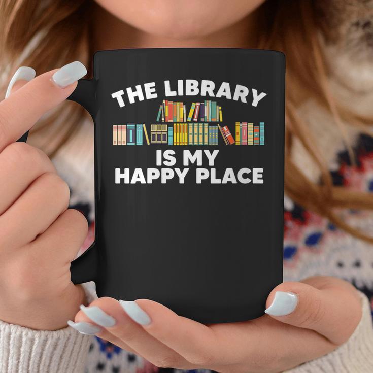 Cool Library Art For Men Women Bookworm Librarian Book Lover Graphic Print Coffee Mug Unique Gifts