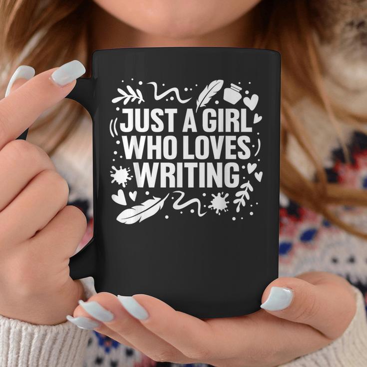 Cool Writing For Women Girls Book Writer Author Poetry Graphic Print Coffee Mug Unique Gifts