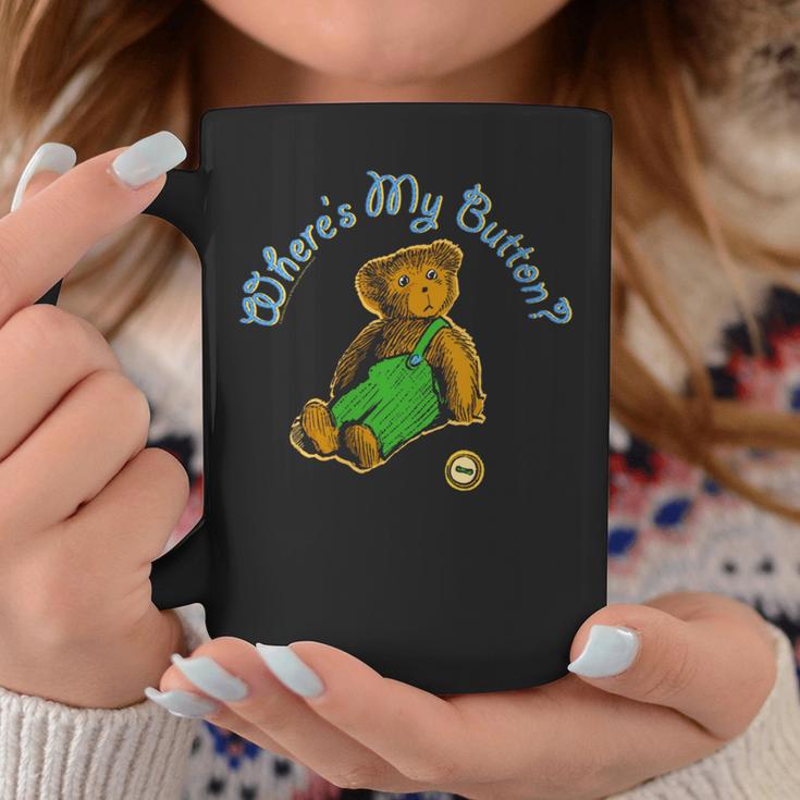 Corduroy Where's My Button Teddy Bear Retro Children's Book Graphic Print Coffee Mug Unique Gifts