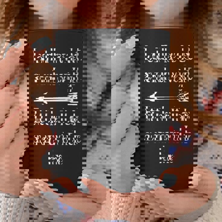 I Could Have Losto Much Weight Arrow In The Knee コーヒーマグ 面白い贈り物